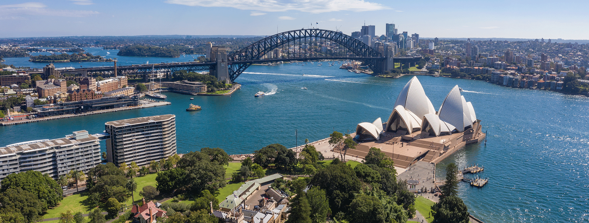 Sydney Harbour and Opera House